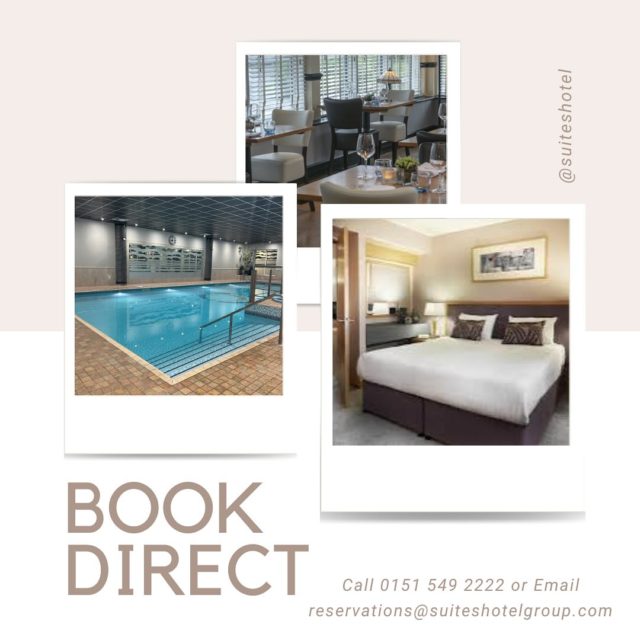 BOOK DIRECT 📞📧

At the minute we are experiencing some technical issues so we are not available to book online. 
Please book directly with us by calling or emailing. 

📞Call 0151 549 2222
📧Email reservations@suiteshotelgroup.com