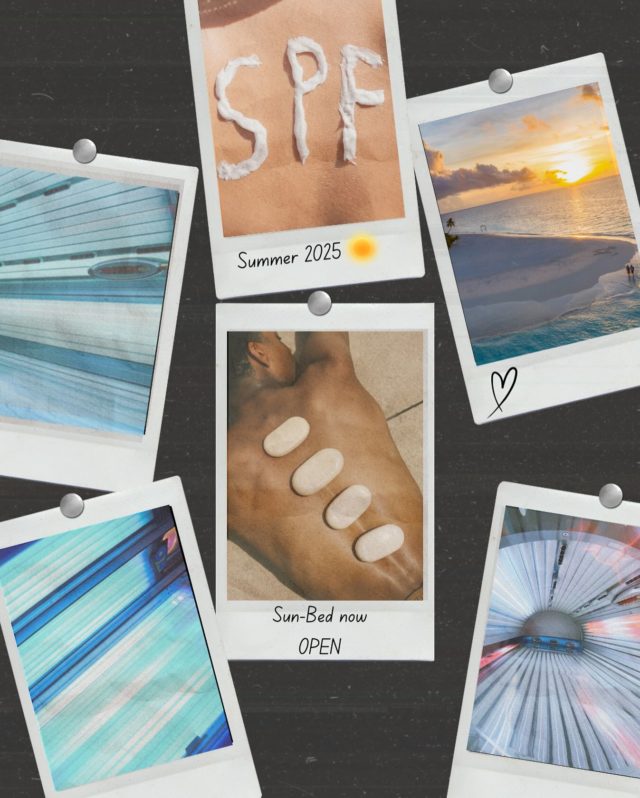 Say hello to sun-kissed skin! ☀️

Our sun-bed has officially opened for walk-ins ONLY 

From 8am-8pm 7 days a week

We are even offering loyalty cards, 5 sessions get 1 FREE 

Prices starting from just £3 for 3 mins